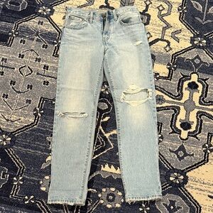 Levi's Light Blue Straight Leg Jeans